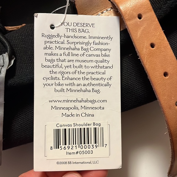 Banjo Brothers Minnehaha Bag Company Canvas Shoulder Bag - Picture 5 of 6